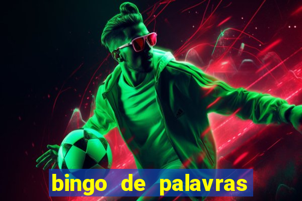 bingo de palavras de natal